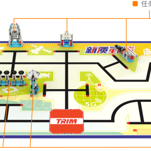 中鸣机器人 JMC-CD-2574X 2025机器人工程设计专项赛场地包