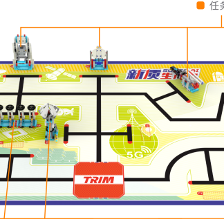 中鸣机器人 JMC-CD-2574X 2025机器人工程设计专项赛场地包